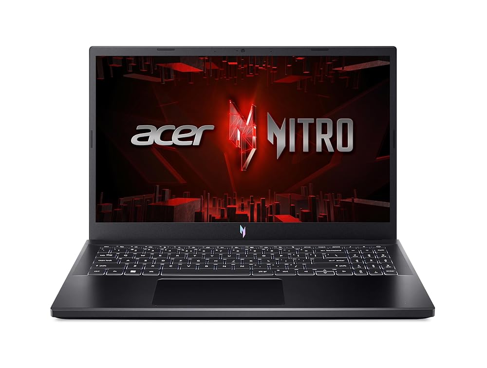 Acer Nitro V Gaming Laptop computer | Intel Core i5-13420H CPU | NVIDIA GeForce RTX 4050 GPU | 15.6″ FHD IPS 144Hz Display | 8GB DDR5 RAM | 512GB Gen 4 SSD | WiFi 6 | Backlit Keyboard